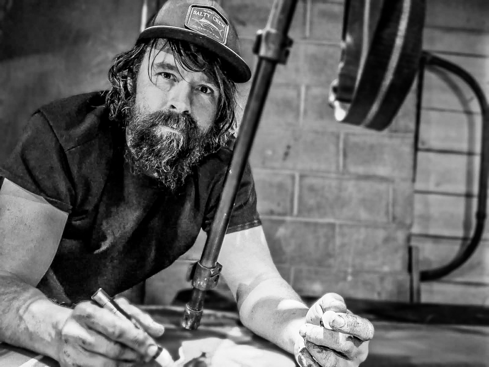 Ajay, artist and founder of Rusted Metal Works